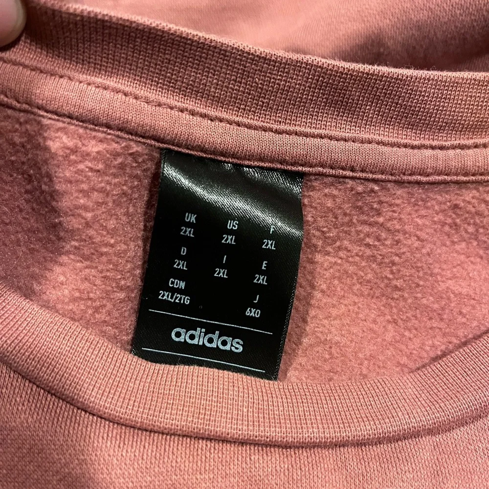 Adidas Feelcozy Crewneck Sweatshirt, Crimson- Men’s 2XL